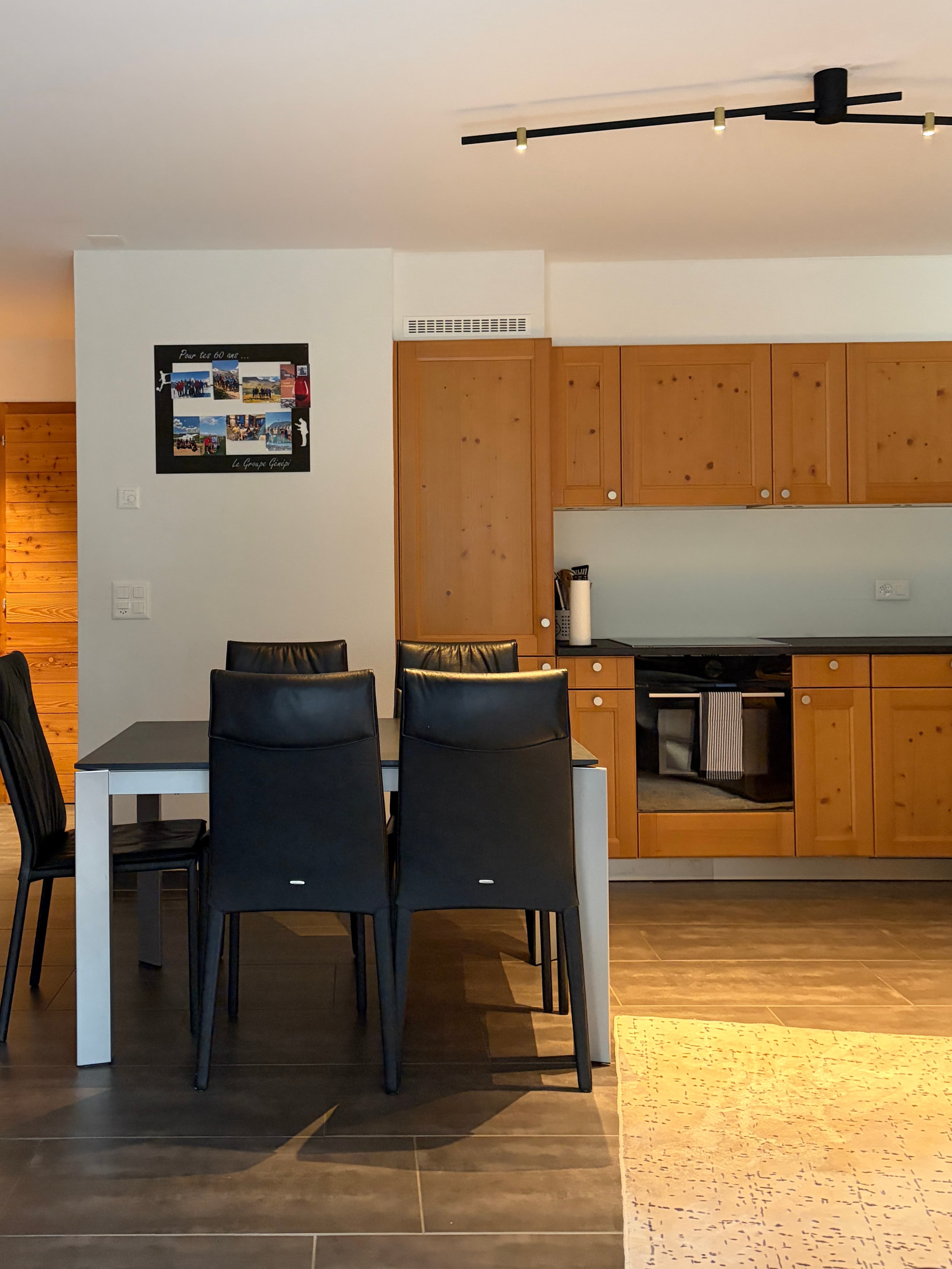 The full kitchen at The Alpine Nest